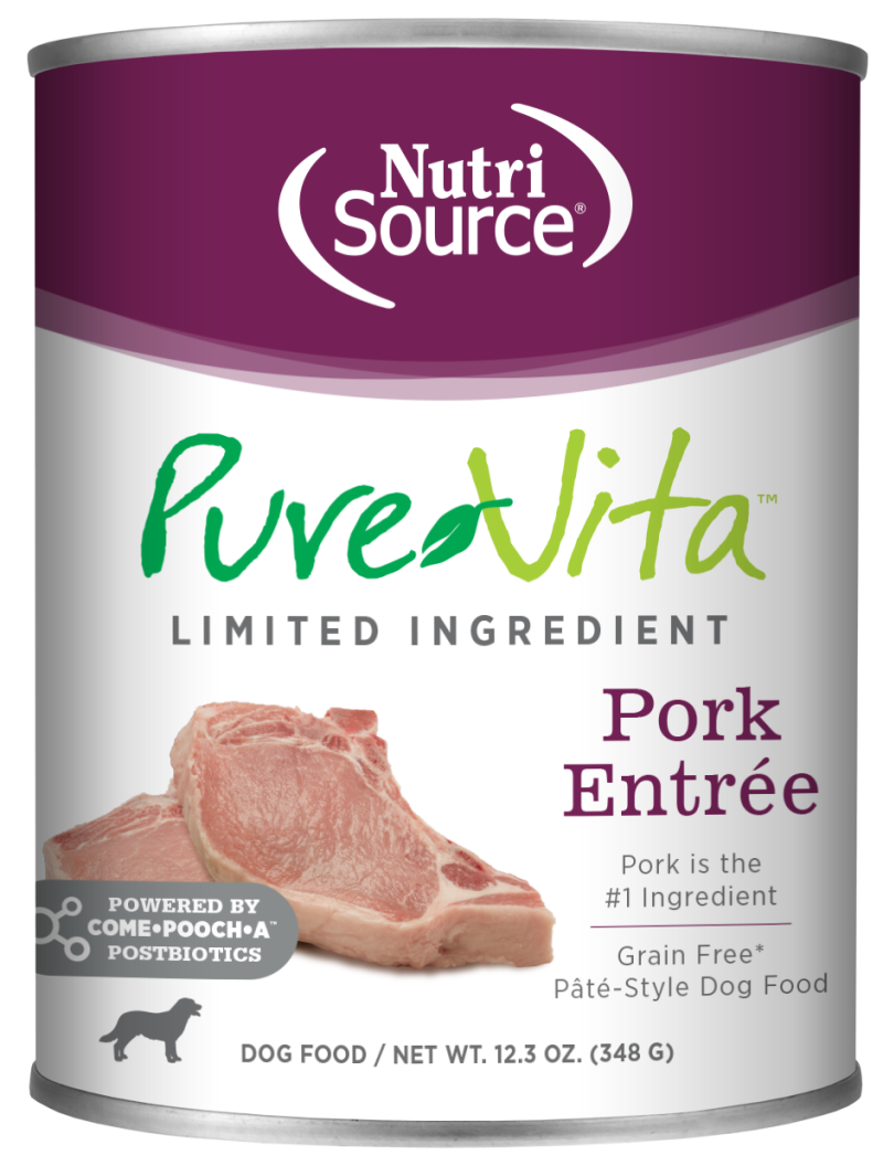 PureVita™ Dog Grain Free Pork Entrée