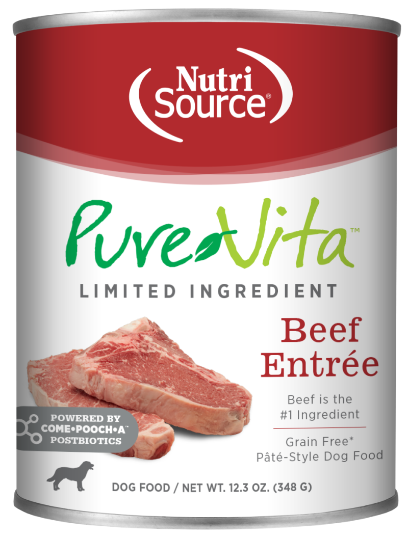 PureVita™ Dog Grain Free Beef Entrée