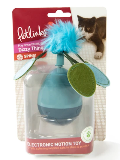 Petlinks® Dizzy Thing™ Electronic Spinning Cat Toy