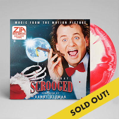 Danny Elfman/Scrooged(Red & White Swirl)@Zia Records & Bull Moose Co-Exclusive@Limited To 300