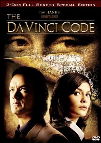 The Da Vinci Code (2006) (Full Screen)/Tom Hanks, Audrey Tautou, and Ian McKellan@PG-13@DVD