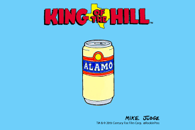 ENAMEL PIN/King Of The Hill - Alamo Beer