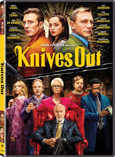 Knives Out (2019)/Daniel Craig, Chris Evans, and Ana de Armas@PG-13@DVD