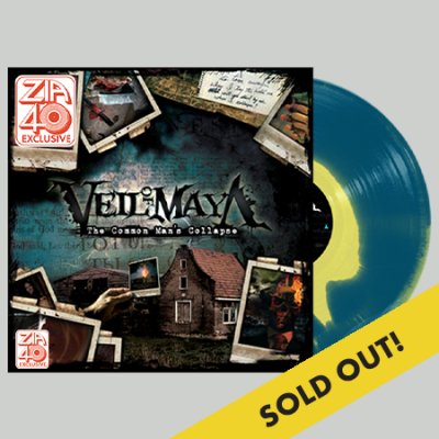 VEIL OF MAYA/Common Man's Collapse(Blue & Yellow Swirl)@Zia Exclusive@Limited To 100