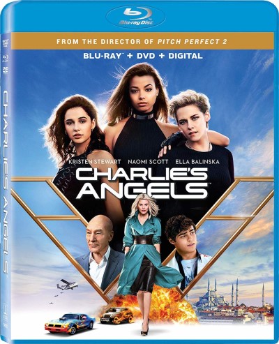 Charlie's Angels (2019)/Kristen Stewart, Naomi Scott, and Ella Balinska@PG-13@Blu-ray + DVD