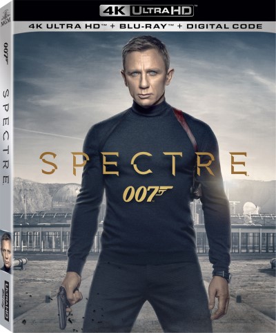 Spectre (2015)/Daniel Craig, Christoph Waltz, and Léa Seydoux@PG-13@4K Ultra HD + Blu-ray