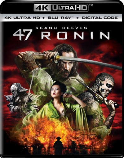 47 Ronin (2013)/Keanu Reeves, Hiroyuki Sanada, and Tadanobu Asano@PG-13@4K Ultra HD + Blu-ray