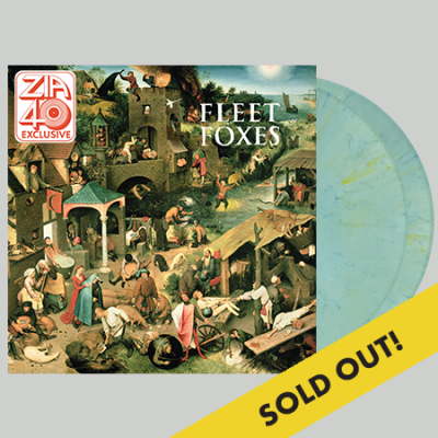 Fleet Foxes/Fleet Foxes (Blue Ridged Color Vinyl)@Zia Exclusive