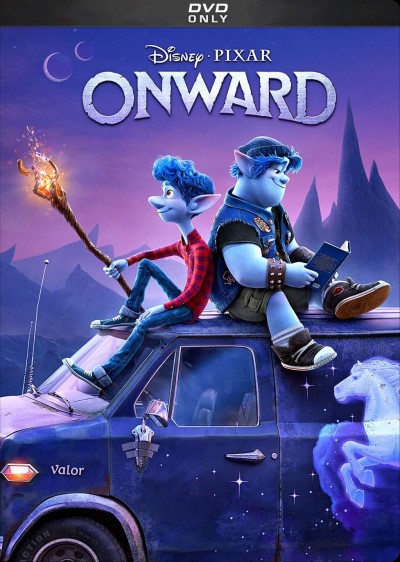 Onward (2020)/Tom Holland, Chris Pratt, and Julie Louis-Dreyfus@PG@Blu-ray + DVD