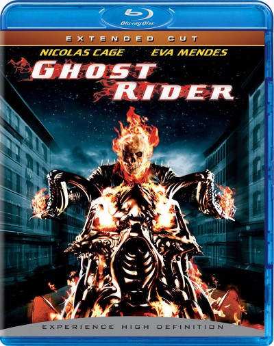 Ghost Rider (2007) (Extended Cut)/Nicolas Cage, Eva Mendes, and Wes Bentley@Not Rated@Blu-ray