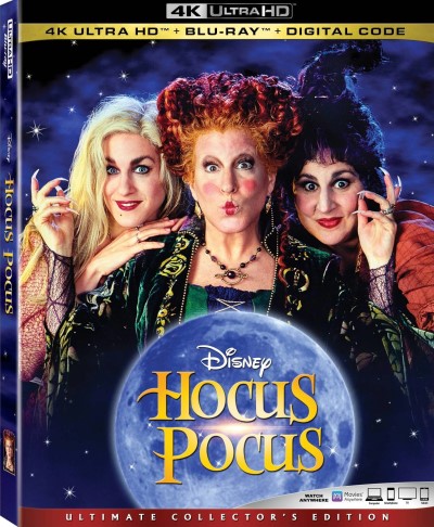 Hocus Pocus (1993)/Bette Midler, Sarah Jessica Parker, and Kathy Najimy@PG@4K Ultra HD + Blu-ray