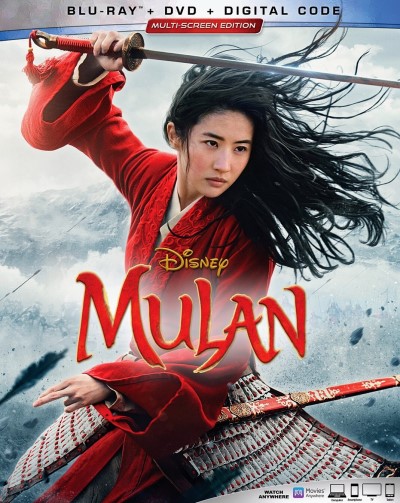 Mulan (2020)/Yifei Liu, Donnie Yen, and Jason Scott Lee@PG-13@Blu-ray + DVD