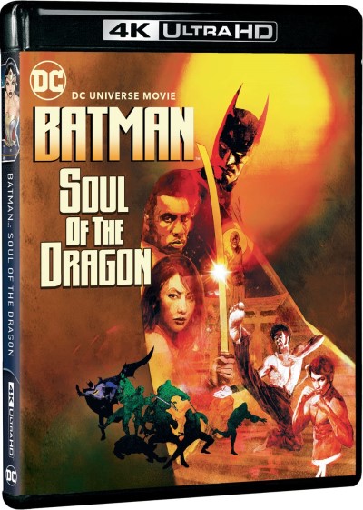 Batman: Soul of the Dragon (2021)/David Giuntoli, Mark Dacascos, and Kelly Hu@R@4K Ultra HD + Blu-ray