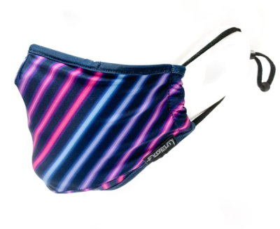 Mask/Neon Stripes