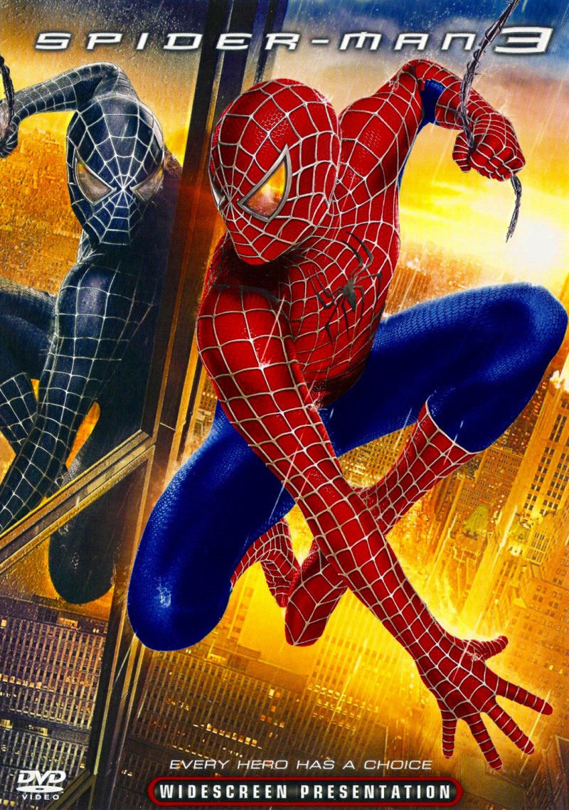 Spider-Man 3 (2007)/Tobey Maguire, Kirsten Dunst, and Thomas Haden Church@PG-13@DVD