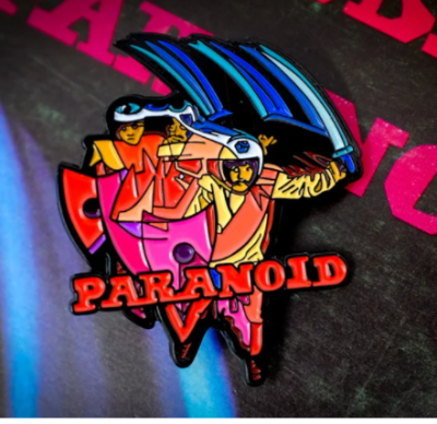 Enamel Pin/Black Sabbath - Paranoid