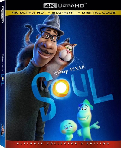 Soul (2020)/Jamie Foxx, Tina Fey, and Graham Norton@PG@4K Ultra HD + Blu-ray