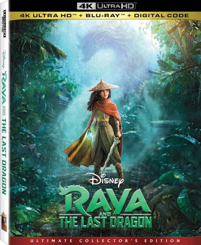 Raya and the Last Dragon (2021)/Kelly Marie Tran, Awkwafina, and Izaac Wang@Pg-13@4K Ultra HD + Blu-ray