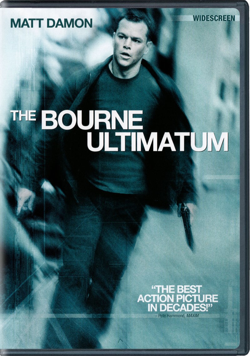 The Bourne Ultimatum (2007)/Matt Damon, Julia Stiles, and David Strathairn@PG-13@DVD
