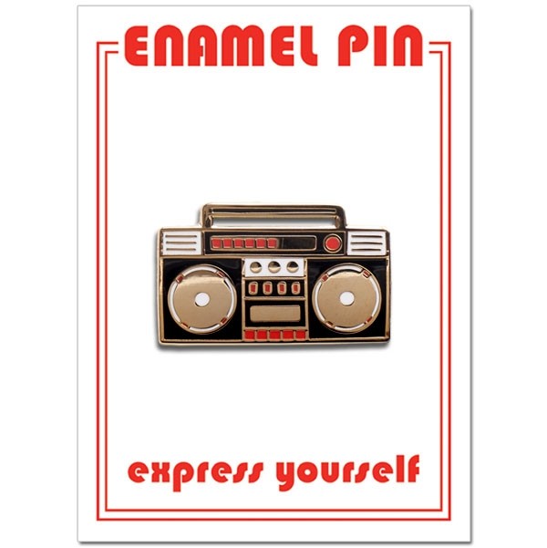 Enamel Pin/Boombox