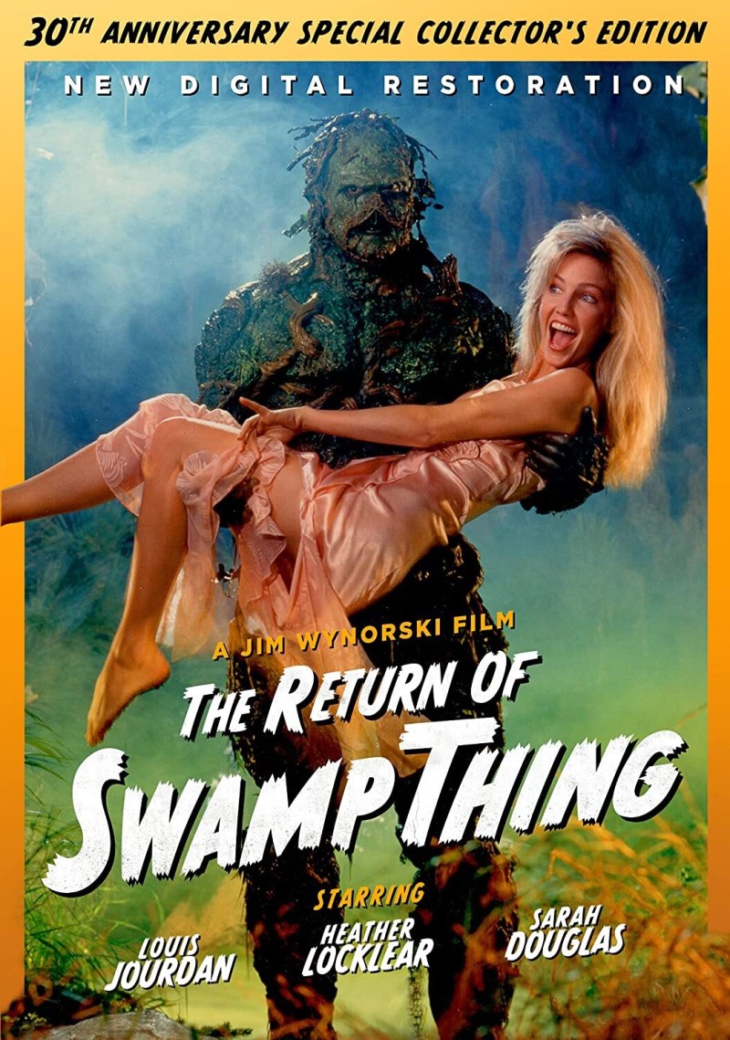 The Return of Swamp Thing (1989) (Lightyear)/Louis Jordan, Heather Locklear, and Sarah Douglas@PG-13@DVD