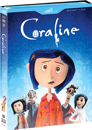 Coraline (2009) (SHOUT! Factory)/Dakota Fanning, Teri Hatcher, and Jennifer Saunders@PG@Blu-ray + DVD