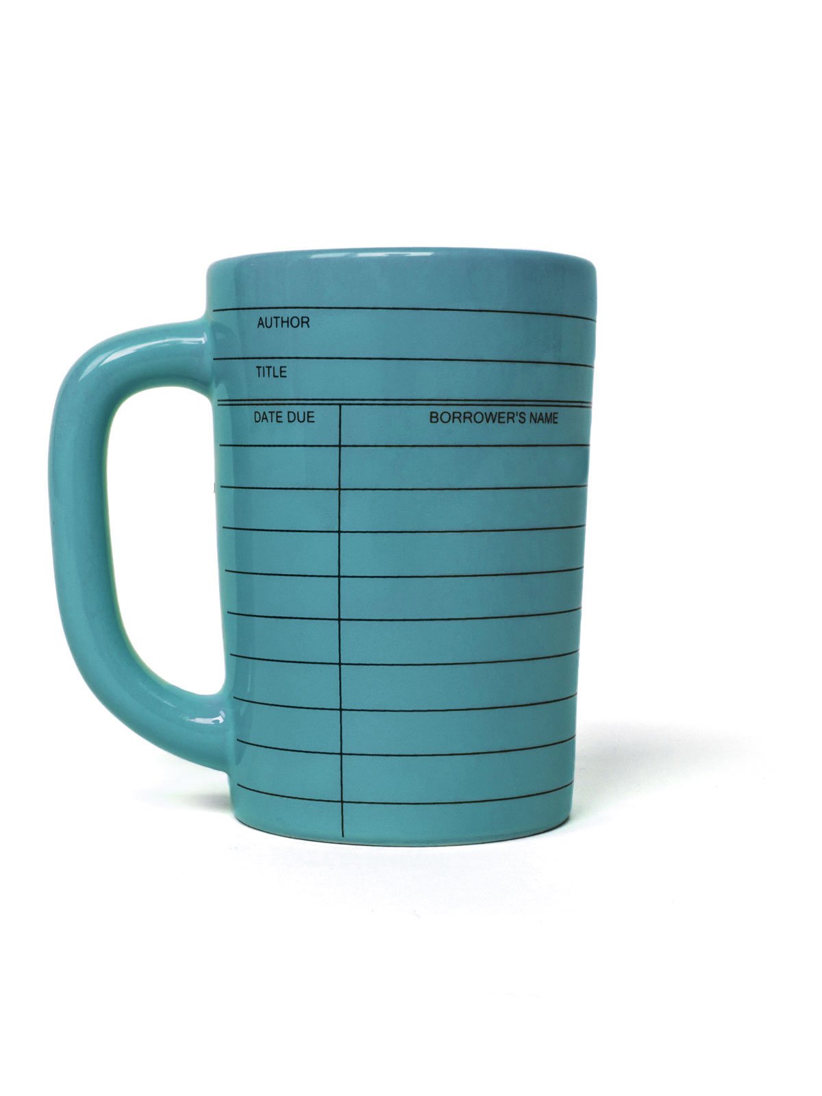 Mug/Library Card - Blue