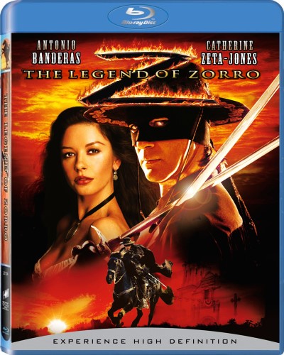 The Legend of Zorro (2005)/Antonio Banderas, Catherine Zeta-Jones, and Rufus Sewell@PG@Blu-ray