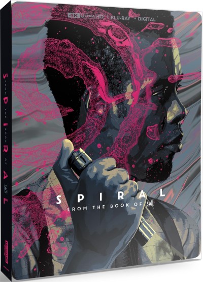 Spiral: From the Book of Saw (Steelbook)/Chris Rock, Max Minghella, and Samuel L. Jackson@R@4K Ultra HD/Blu-ray