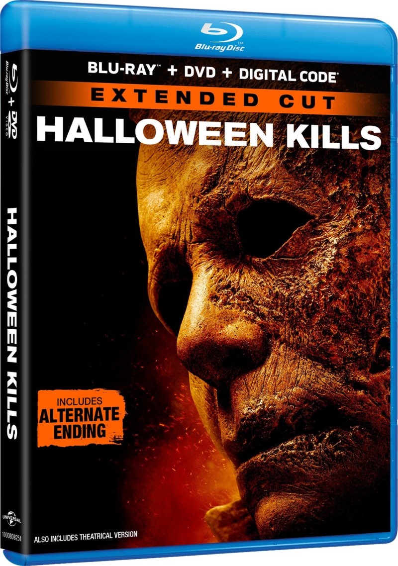 Halloween Kills (2021) (Extended Cut)/Jamie Lee Curtis, Judy Greer, and Andi Matichak@Not Rated@Blu-ray + DVD