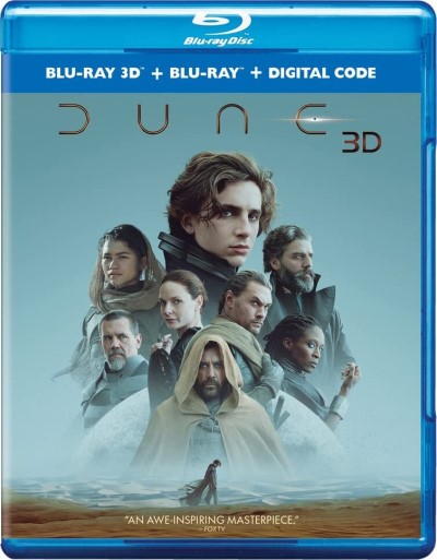 Dune: Part One (2021)/Timothée Chalamet, Rebecca Ferguson, and Oscar Isaac@PG-13@Blu-ray 3D/Blu-ray (Made on Demand)