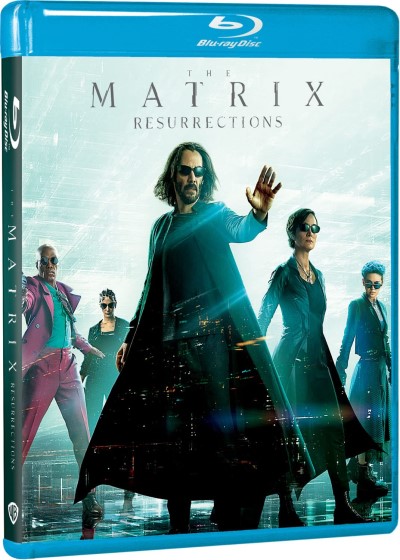 The Matrix Resurrections (2021)/Keanu Reeves, Carrie-anne Moss, and Yahya Abdul-Mateen II@R@Blu-ray + DVD