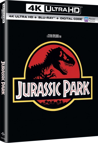 Jurassic Park (1993)/Sam Neill, Laura Dern, and Jeff Goldblum@PG-13@4K Ultra HD + Blu-ray