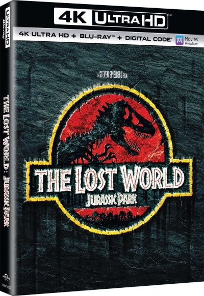 The Lost World: Jurassic Park (1997)/Jeff Goldblum, Julianne Moore, and Pete Postlethwaite@PG-13@4K Ultra HD + Blu-ray