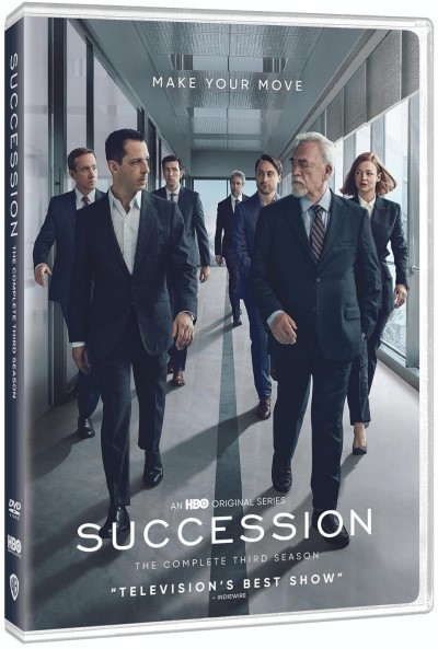 Succession/Season 3@DVD/3 Disc/2021 Air Date/9 Episodes/Slipcase@NR