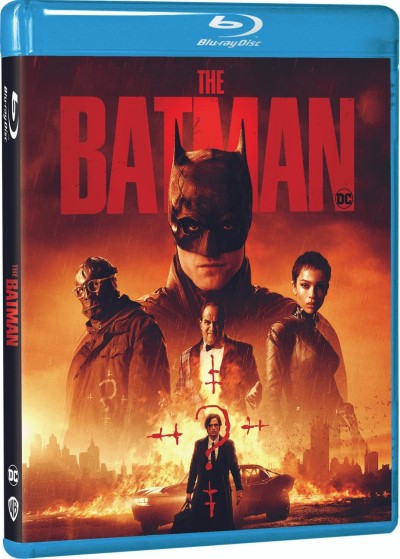 The Batman (2022)/Robert Pattinson, Zoë Kravitz, and Paul Dano@PG-13@Blu-ray + DVD