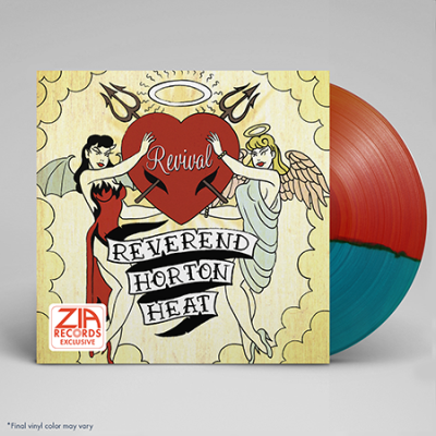 Reverend Horton Heat/Revival (Zia Exclusive)@HALF RED/HALF BLUE VINYL@Limited To 300