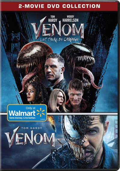 Venom 2-Movie Collection/Tom Hardy, Michelle Williams, and Woody Harrelson@PG-13@DVD