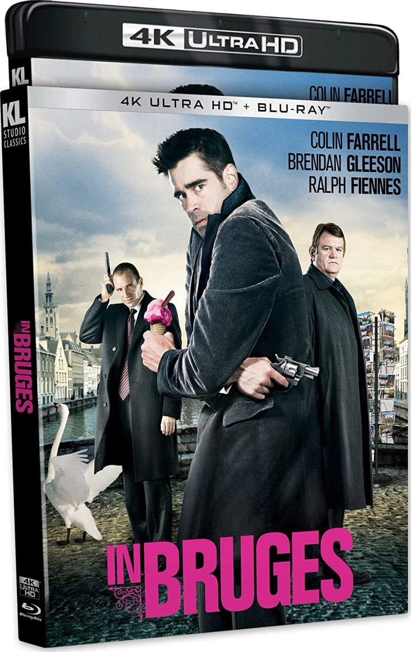 In Bruges (2008) (KL Studio Classics)/Colin Farrell, Brendan Gleeson, and Ralph Fiennes@R@4K Ultra HD + Blu-ray