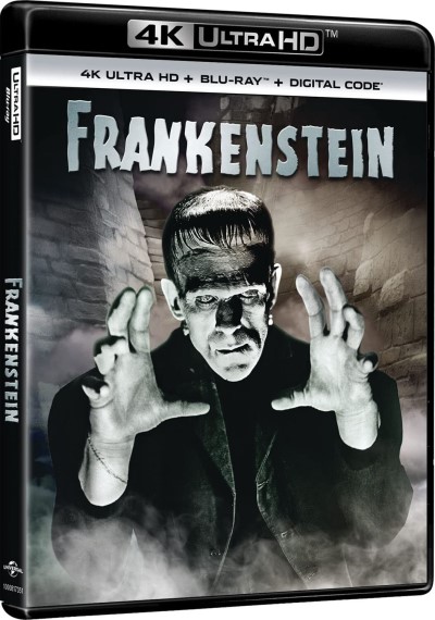 Frankenstein (1931)/Colin Clive, Mae Clarke, and Boris Karloff@Not Rated@4K Ultra HD + Blu-ray