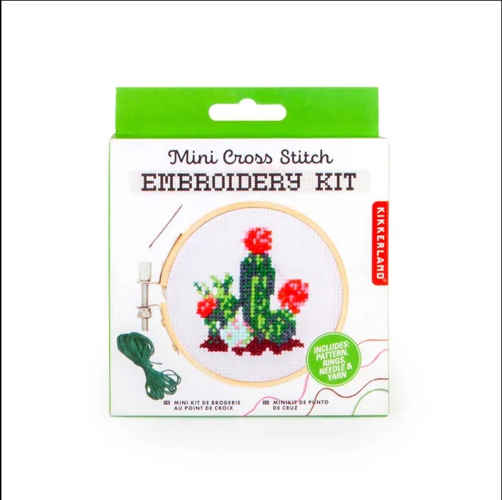 Kit/Mini Cross Stitch - Cactus