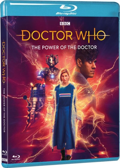 Doctor Who: The Power of the Doctor (2022)/Jodie Whitaker, Mandip Gill, and John Bishop@TV-PG@Blu-ray