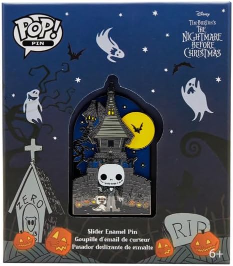 Enamel Pin/Nbx - Jack Skellington