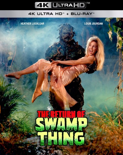 The Return of Swamp Thing/Heather Locklear, Louis Jordan, and Sarah Douglas@PG-13@4K Ultra HD/Blu-ray