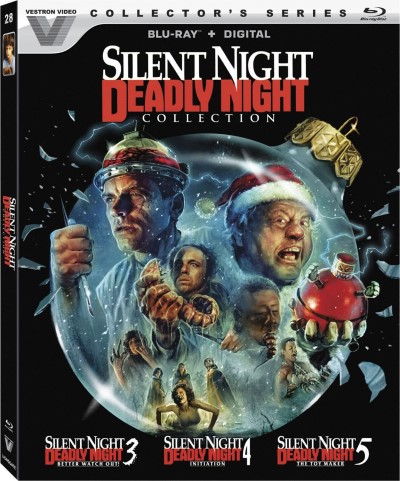 Silent Night, Deadly Night Collection (1989-1991) (Vestron Video)/Clint Howard, Neith Hunter, and Conan Yuzna@R@Blu-ray