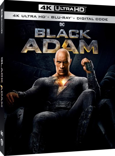 Black Adam (2022)/Dwayne "The Rock" Johnson, Aldis Hodge, and Pierce Brosnan@PG-13@4K Ultra HD + Blu-ray