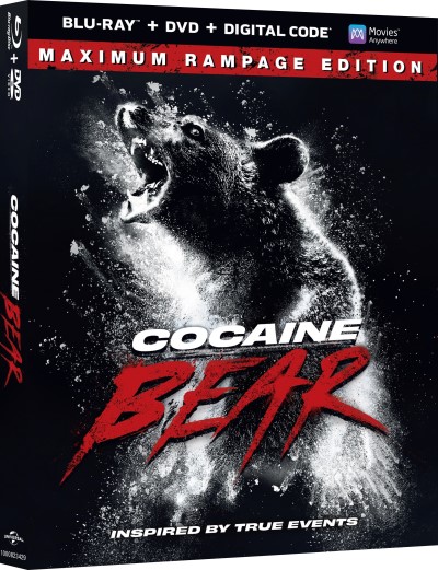 Cocaine Bear (2023)/Keri Russell, O'Shea Jackson Jr., and Christian Convery@R@Blu-ray + DVD