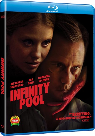 Infinity Pool (2023)/Alexander Skarsgård, Mia Goth, and Cleopatra Coleman@R@Blu-ray