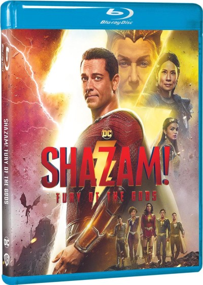 Shazam! Fury of the Gods (2023)/Zachary Levi, Asher Angel, and Jack Dylan Grazer@PG-13@Blu-ray/DVD