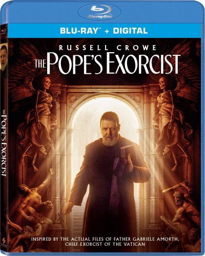 The Pope's Exorcist (2023)/Russell Crowe, Daniel Zovatto, and Alex Essoe@R@Blu-ray